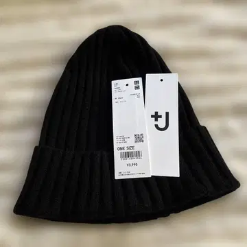 +J 블랙 캐시미어 니트 캡 ONE SIZE