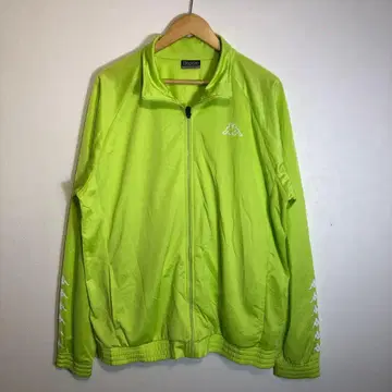 [ Vintage ] Kappa 형광 그린 집업 자켓