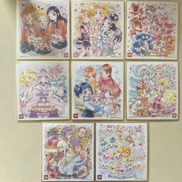 프리큐어 색지 ART-20주년 8장 세트