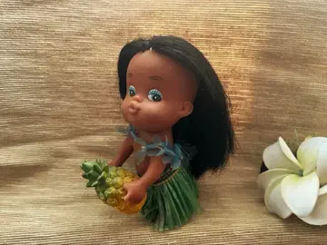 하와이안 스타일 플라 걸 인형