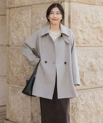 어반 리서치 도어스 [ UR TECH ] 미들 기장 코트 베이지