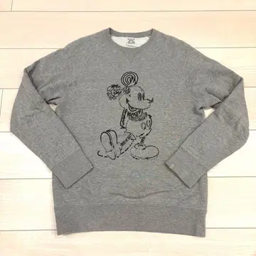 Loopwheeler x mogno6 미키 맨투맨 M 루프 휠러