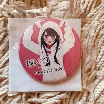 최애의 아이 x PEACH JOHN 콜라보 캔뱃지 4개 세트