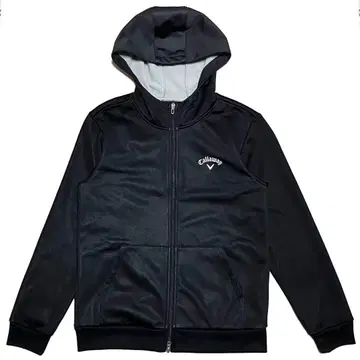 1회 착용 캘러웨이 본딩 가공 지퍼 후드티 골프웨어