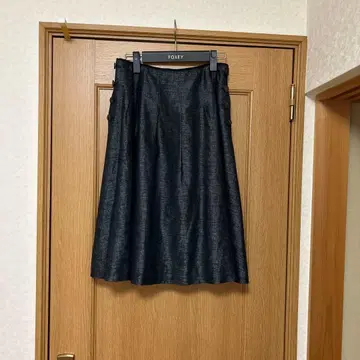 FOXEY 폭시 스커트 린넨