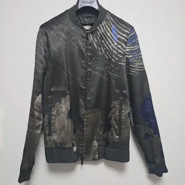 엠포리오 아르마니 지문 패턴 블루종 48 그린&블루 단종품