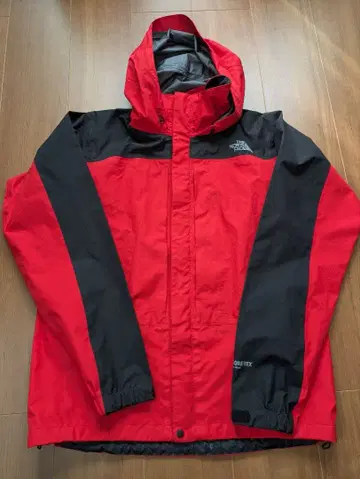 THE NORTH FACE/레인텍스 플라즈마 자켓/사이즈 L/레드