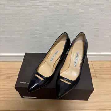 새상품급 펠리코 펌프스 안드레아 네이비 36