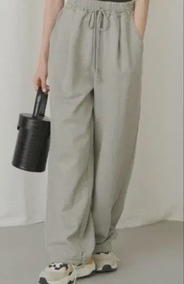 GIUNON 스웨트 팬츠 그레이 사이즈 0