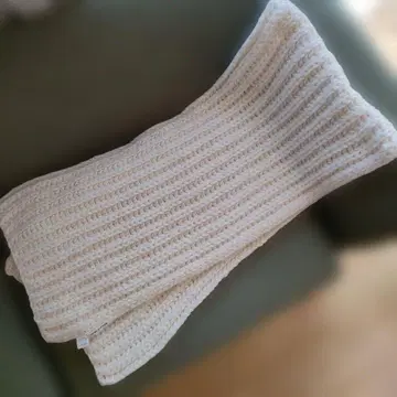 새상품급 아소스메레 덩어리 니트 머플러