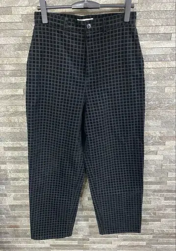 컨디션 최상 reverberate 가는 골 코듀로이 팬츠 격자 무늬