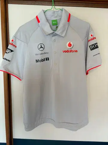 보다폰 맥라렌 메르세데스 지급용 피케 셔츠
