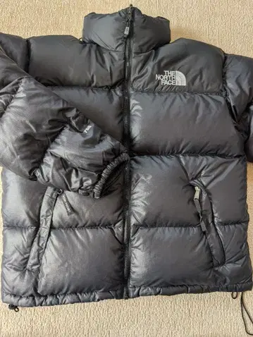 THE NORTH FACE 블랙 눕시 다운 자켓