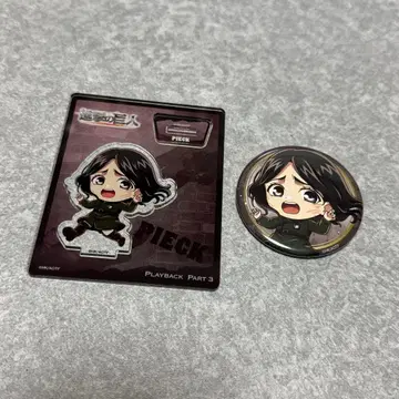 진격의 거인 피크 아크릴 스탠드 캔뱃지