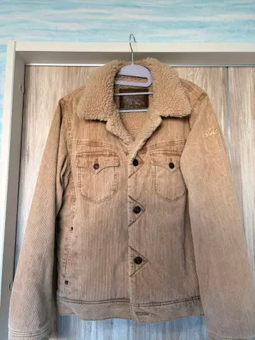 [ TMT ] VINTAGE SLUB CORDUROY BOA JACKET
