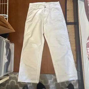 페인터 팬츠 화이트 야마다 렌 70s 복각