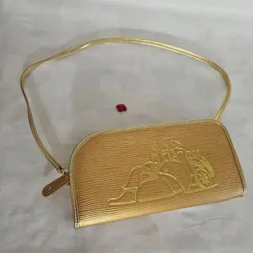 새상품급 샵채널 클라파오 보물 파우치 지갑 개운 가네샤