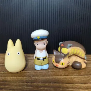 칸타 고양이 버스 작은 토토로 스튜디오 지브리 손가락 인형 3개 세트