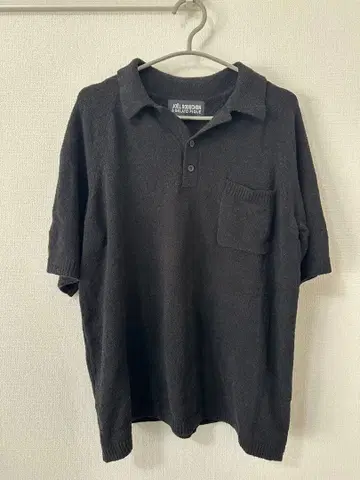 젤라또피케 조엘 로브숑 콜라보 남성용 블랙 피케 셔츠 M