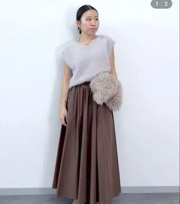 밴야드 스톰 FOX 캐시미어 베스트 그레이 15F