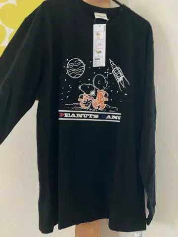 스누피 포르노그라피티 x 빌리지 뱅가드 롱T셔츠 긴팔