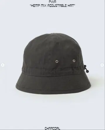 PWA HEMP MIX ADJUSTABLE HAT M 사이즈 차콜