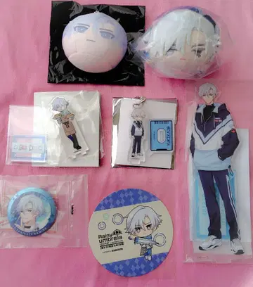 에이트리 18TRIP 카미나 유키카제 세트 아크릴 스탠드 모치마스 오만쥬