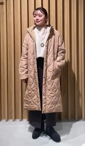 CLOVE 리버서블 코트 [카멜] 새상품 미사용품