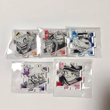 나의 히어로 아카데미아 원화전 퍼즐 키링 5종 세트