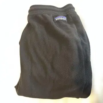 patagonia 블랙 플리스 팬츠