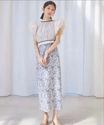 SNIDEL 볼레로 세트 자카드 원피스 s 사이즈