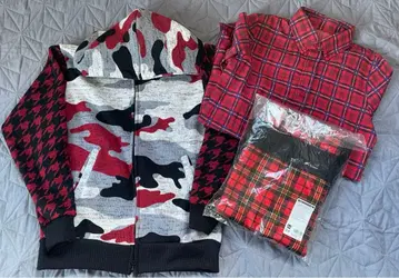 BIGBANG 투어 굿즈 후드티 셔츠 3종 묶음 판매