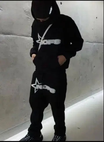 NOFS 스웨트 팬츠 블랙 M