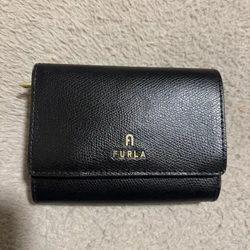 FURLA 접이식 지갑 블랙