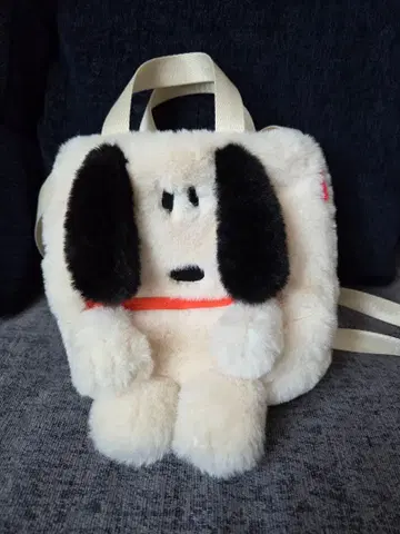 [ 미사용급 ] ROOTOTE 복슬복슬 스누피 퍼 숄더백