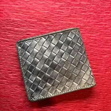 꼬임 가죽 접이식 지갑