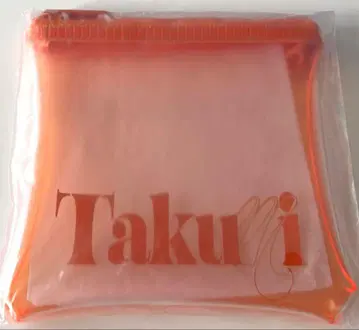 INI 오자키 타쿠미 109 팝업 클리어 파우치