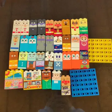 호빵맨 블록 라보 세트