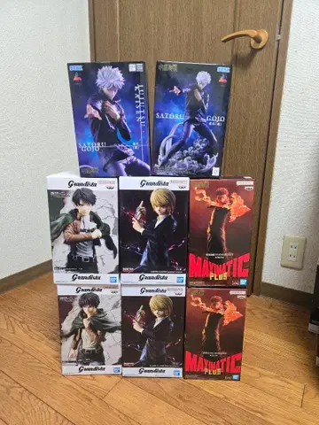 최신 점프계 애니메이션 프라이스 피규어 8체 묶음 판매