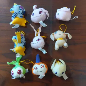 디지몬 원더 캡슐 마스코트 시리즈 9개 세트