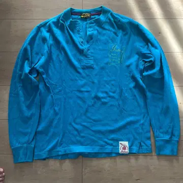 동양 인디언 헨리넥 롱T M