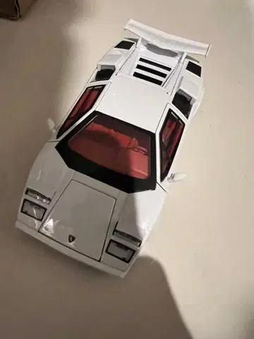 람보르기니 화이트 미니카