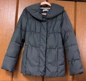 OFUON 그레이 칼라 다운 자켓