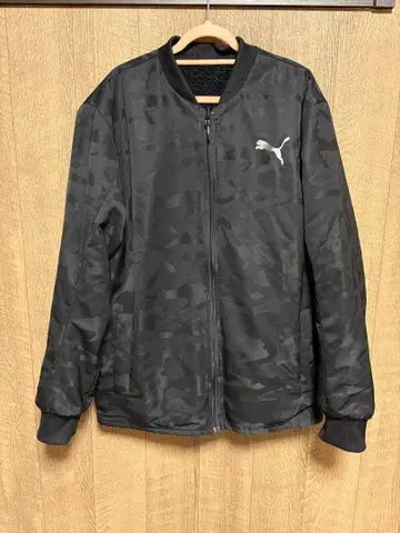 PUMA 카모플라쥬 플리스 자켓 리버서블