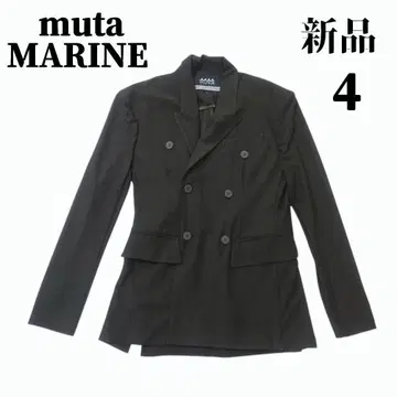 [ 새상품 ] muta MARINE 더블 자켓 사이즈 4 카키 계열 신축
