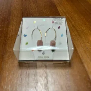 SALON 핑크 귀걸이(양쪽용)