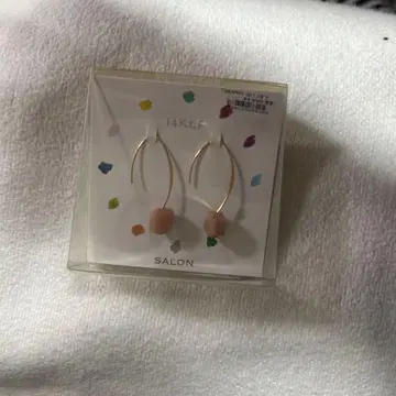 SALON 핑크 귀걸이(양쪽용)