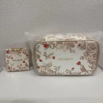 코스메 데르테 2024 홀리데이 한정판 파우치 한정판 거울