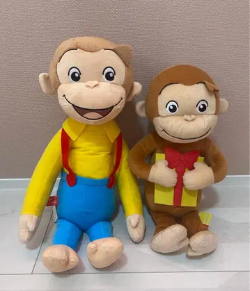 호기심 많은 조지 봉제 인형 2개 세트