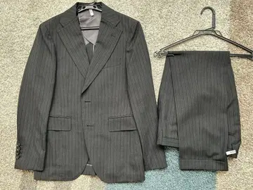 1D'or Homme 스트라이프 모던 클래식 스타일 노치드 라펠